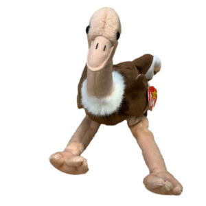 Ty Beanie Baby “Stretch” The Ostrich|Retired| September 21,1997
